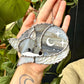 Ice Fox Mini Stained Glass Suncatcher