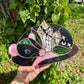 Black Crystal Rat Stained Glass Mirror