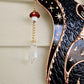 Moon Squirrel Wizard Stained Glass Suncatcher