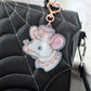 Lovely Mouse Holographic Acrylic Bag Charm