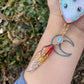 Enchanted Fairy Opossum Stained Glass Charm