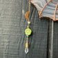 Garden Wizard Bat Stained Glass Suncatcher