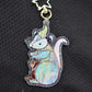 Wizard Opossum Holographic Acrylic Bag Charm