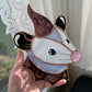 Whimsigoth Stained Glass Opossum