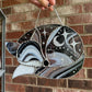 Cosmo the Fox Stained Glass Suncatcher