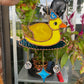 Lucky Duck Stained Glass Suncatcher