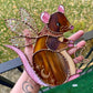 Brown Fairy Rat Stained Glass