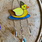 Lucky Ducky Stained Glass Suncatcher