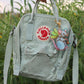White Fairy Rat Holographic Acrylic Bag Charm
