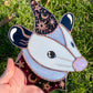 Whimsigoth Stained Glass Opossum
