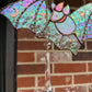Celestial Bat Stained Glass Suncatcher