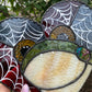 Vampire Frog Stained Glass Suncatcher