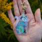 Wizard Opossum Holographic Acrylic Bag Charm