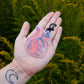 Trick-or-Treat Squirrel Holographic Acrylic Bag Charm