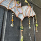 Garden Wizard Bat Stained Glass Suncatcher