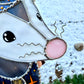 Celestial Cowboy Opossum Stained Glass