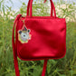 Strawberry Opossum Holographic Acrylic Bag Charm