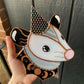 Cosmic Moon Wizard Stained Glass Suncatcher
