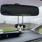 Simple Opossum Stained Glass Car Charm