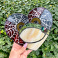 Vampire Frog Stained Glass Suncatcher