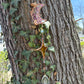 Iridescent and Gold Sun and Moon Suncatcher