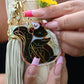 Forest Squirrel Holographic Acrylic Bag Charm