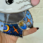 Celestial Cowboy Opossum Stained Glass
