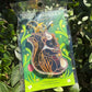 Forest Squirrel Holographic Acrylic Bag Charm
