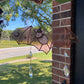 Dusty Purple Wizard Bat Stained Glass Suncatcher