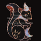 Wizard Squirrel Art Print