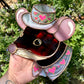 Miss Mouse Stained Glass Suncatcher