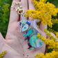 Wizard Opossum Holographic Acrylic Bag Charm