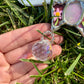 Screamy Flower Opossum Stained Glass Suncatcher