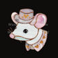 Heart Mouse Art Print