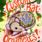 ✨Custom Pet Rat Stained Glass Ornament! ✨