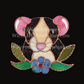 Flower Rat Art Print