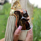 Forest Squirrel Holographic Acrylic Bag Charm