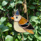 Wizard Finch Stained Glass Suncatcher