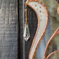 Moon Squirrel Wizard Stained Glass Suncatcher