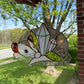 Crystal Guardian Opossum Stained Glass