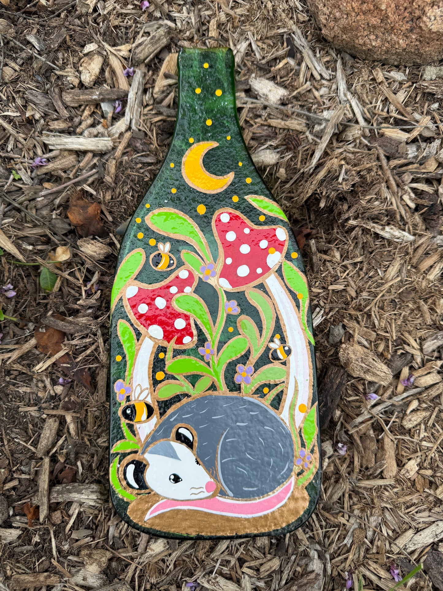 Opossum Bottle Hanger