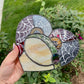 Vampire Frog Stained Glass Suncatcher