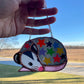 Mini Starry Opossum (ver2) Stained Glass Suncatcher Ornament
