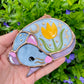 ✨Custom Pet Rat Stained Glass Ornament! ✨