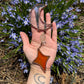Small Iridescent and Gold Sun and Moon Suncatcher