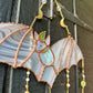 Garden Wizard Bat Stained Glass Suncatcher