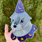 Sea Lion Wizard Stained Glass Suncatcher
