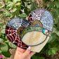 Vampire Frog Stained Glass Suncatcher