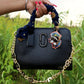 Cowboy Raccoon Holographic Acrylic Bag Charm