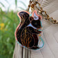 Forest Squirrel Holographic Acrylic Bag Charm